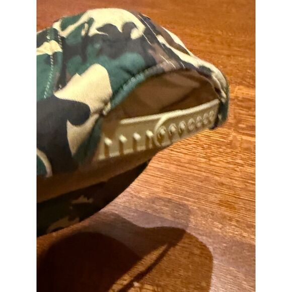 Vintage Funny Joke Trucker Hat 80's Snap Back Cap Puffy Comedy Mesh Camoflage - Picture 9 of 11